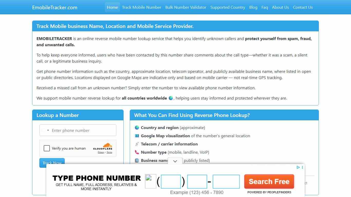 Mobile Number Tracker Find Owner Name and Location on Google Map.